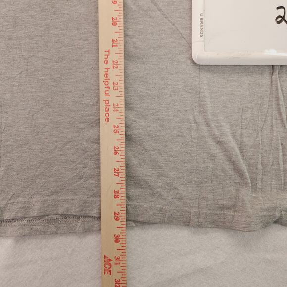 Fox Casual Crew Neck Graphic Short Sleeve Pocket T Shirt Mens Size 2XL Gray - Picture 9 of 10